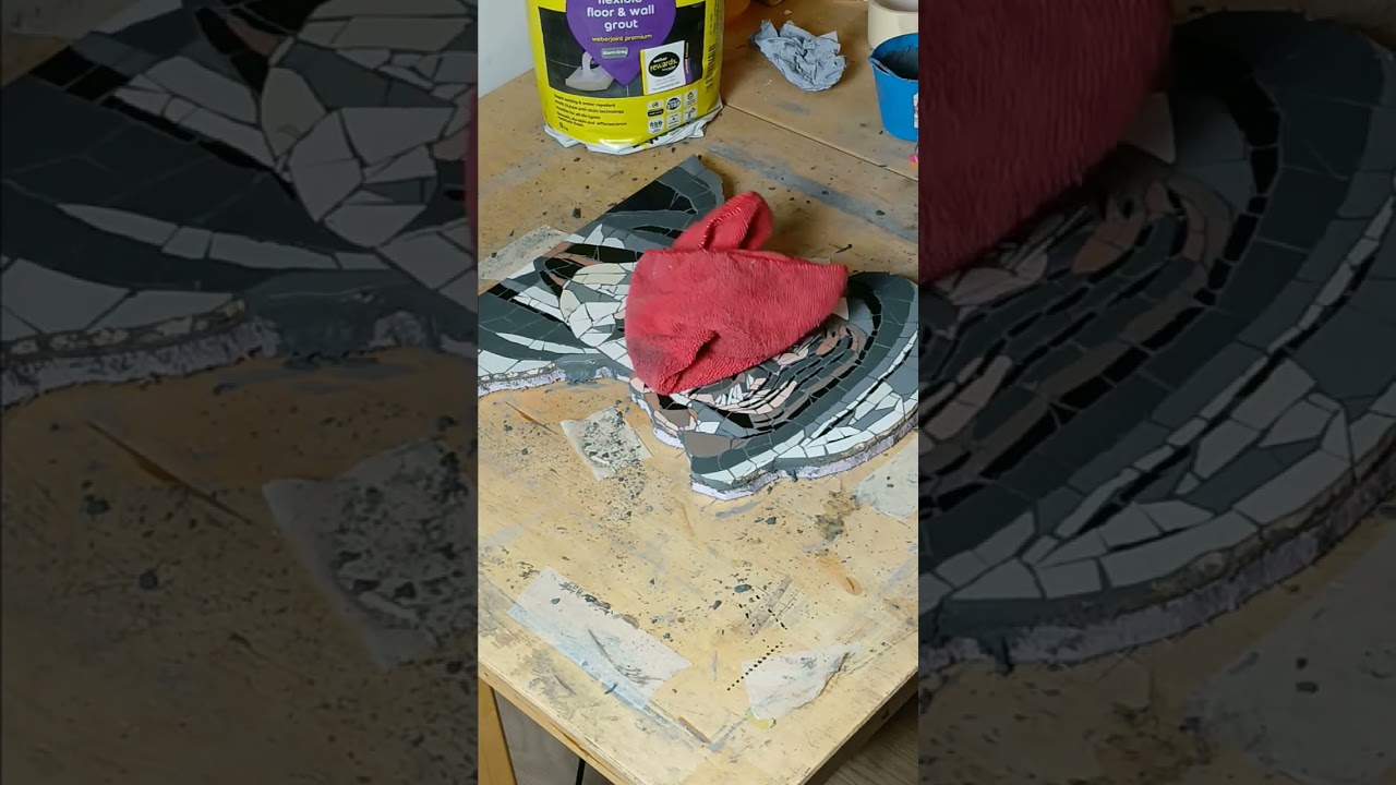 William - Handcrafted Mosaic installed in Ebenezer Pocket Park in Bristol 