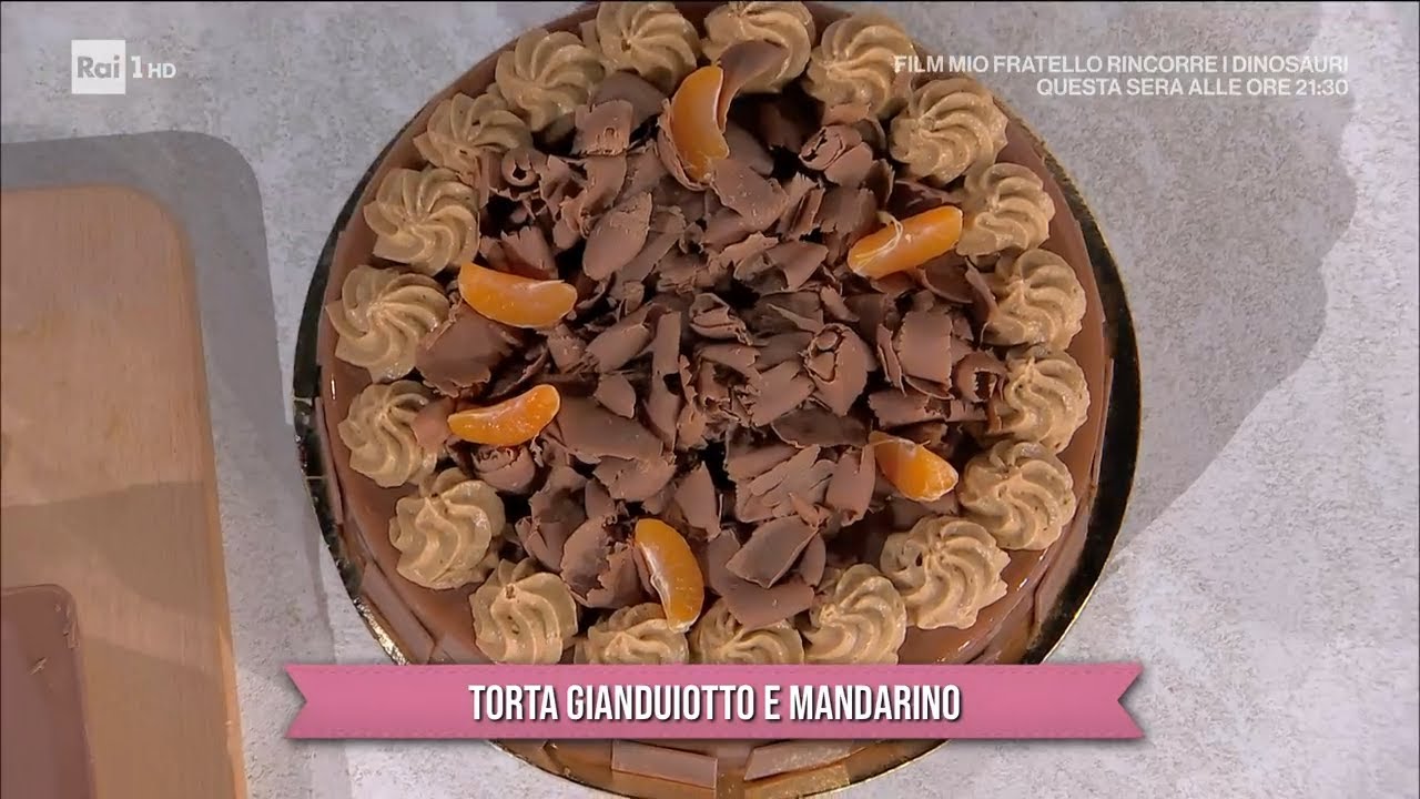 Torta gianduiotto e mandarino - È sempre mezzogiorno - 17/01/2024