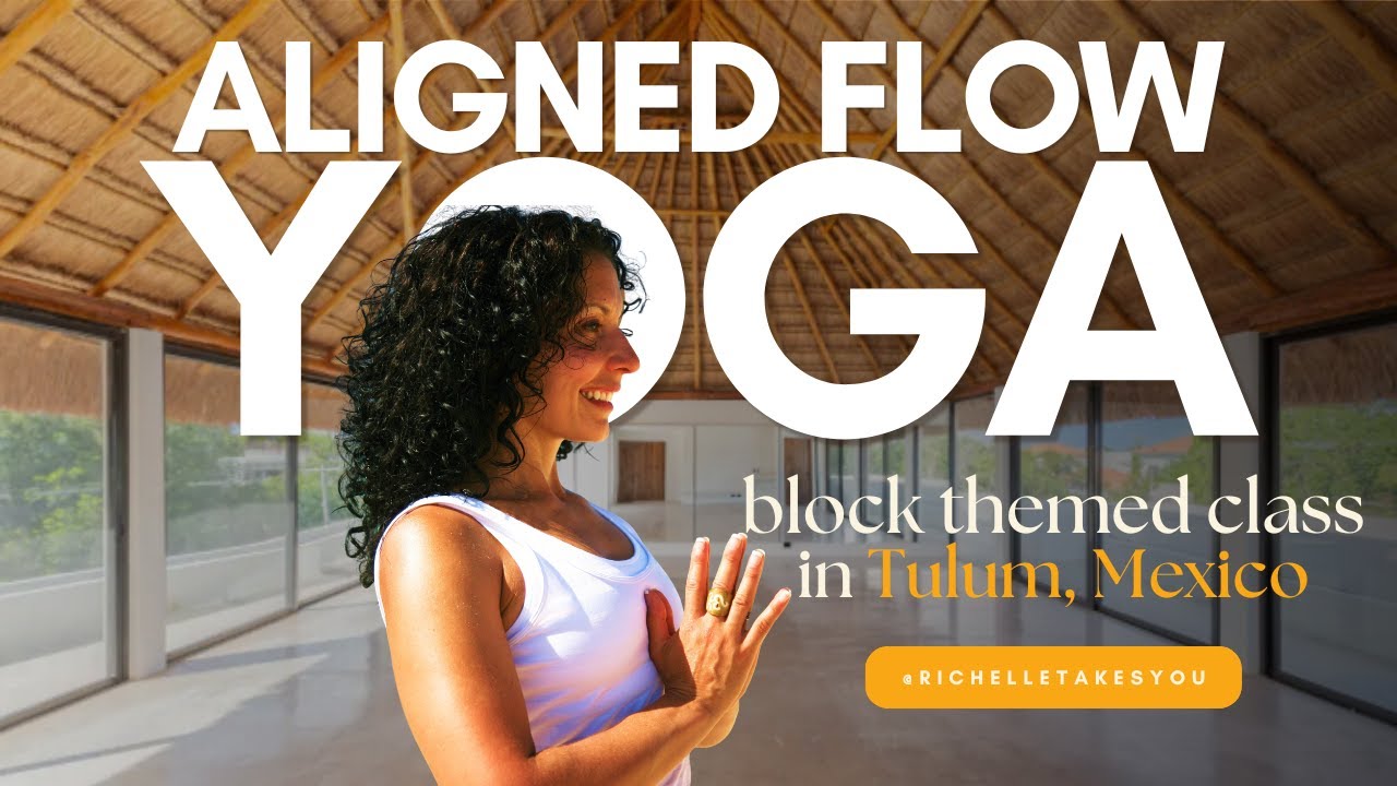 THEMED CLASS: 60 minute Aligned Flow yoga class - YouTube