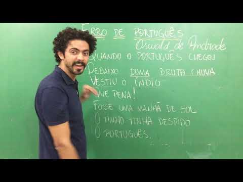 ANÁLISE DO POEMA ERRO DE PORTUGUÊS