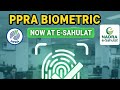 Ppra biometric verification Nadra E Sahulat