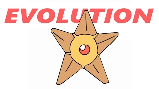 Staryu, Goldeen, and Rhyhorn Evolution - Normal and Shiny Pokemon Transformation Animation
