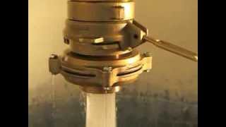 RIDART flame arrester flow testing on the petrol loading line