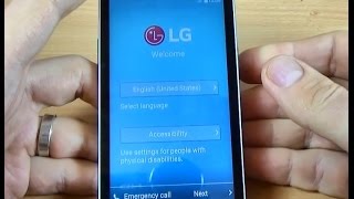 LG K4 - How to do initial setup