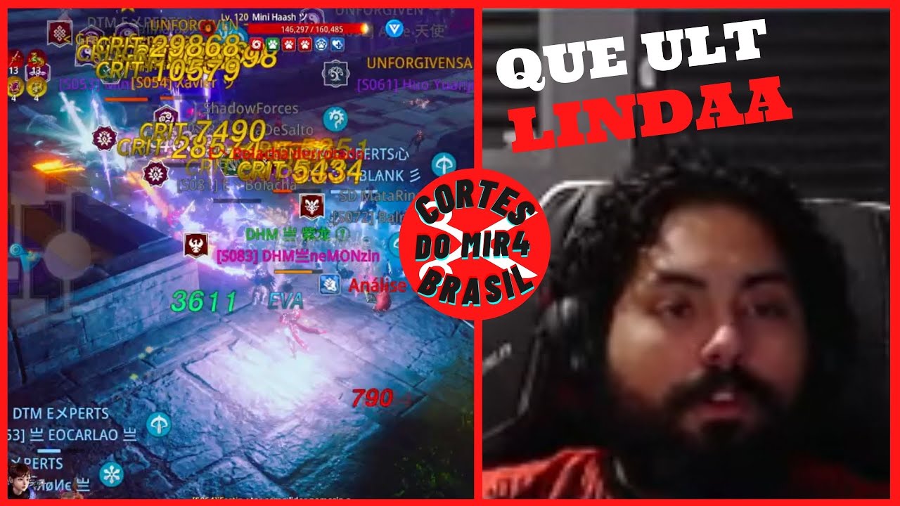 QUE ULT LINDA MORREU GERAL | CORTES DO MIR4 BRASIL