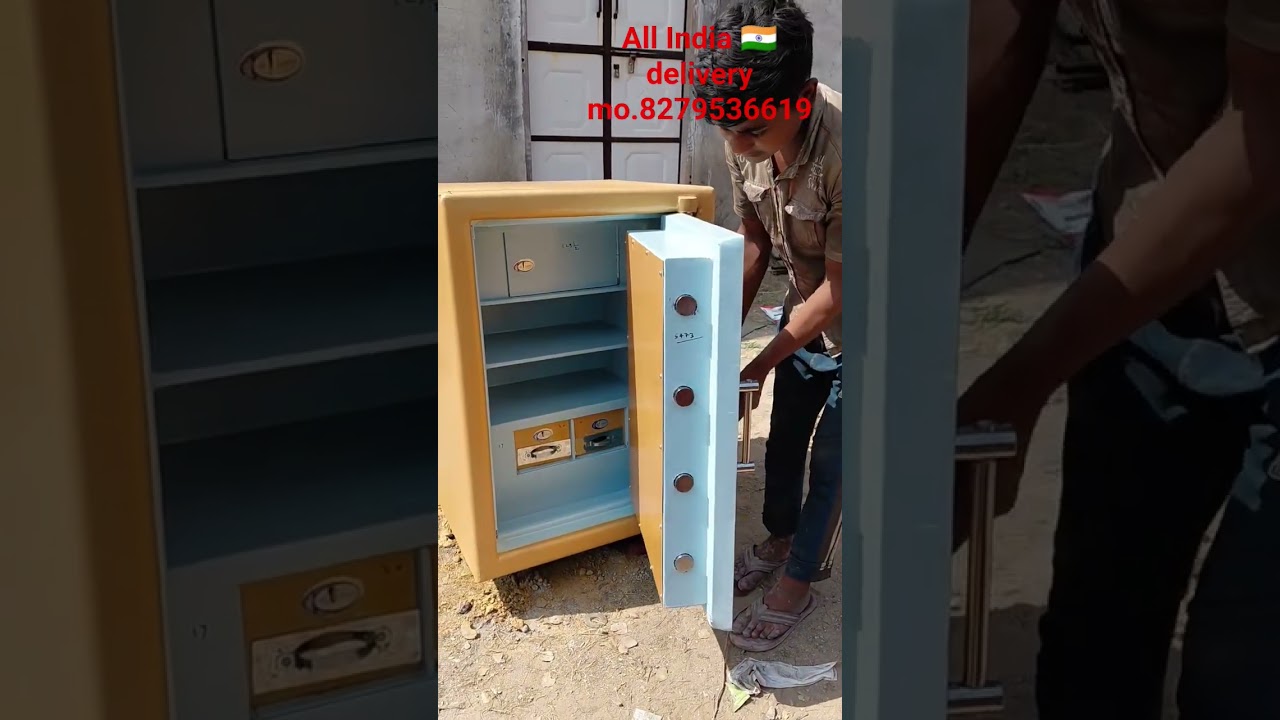 size 36×26×24 weight 550 kg. High quality safe fireproof all india home delivery.mo 8279536619