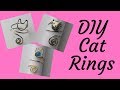 DIY Cat Rings Tutorial