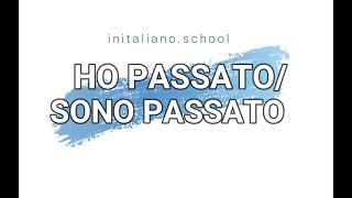видео: HO PASSATO / SONO PASSATO. Как выбрать между AVERE и ESSERE картинка: HO PASSATO / SONO PASSATO. Как выбрать между AVERE и ESSERE