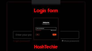 Multi-step Login form using HTML,CSS & JavaScript