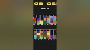 Water Sort Puzzle Level 781 Walkthrough Solution Android/iOS 💦