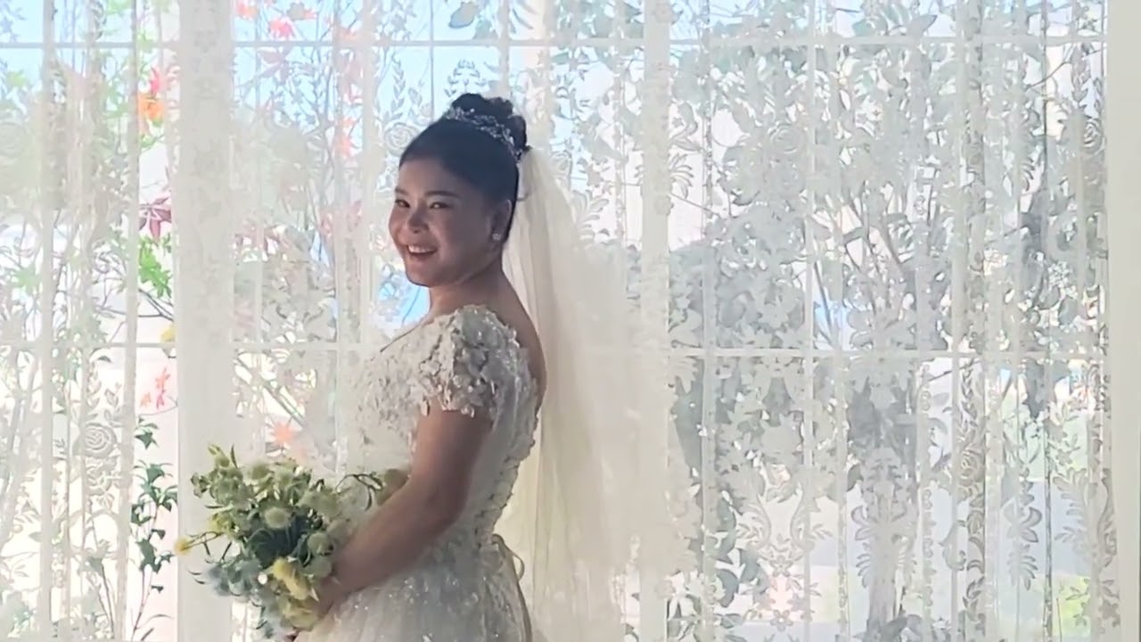 면사포 두른 버드리~~~♡♡♡