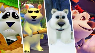 Evolution of Polar in Crash Bandicoot games (1997 - 2020) + Polar Bear