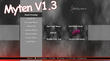Mw2 Unlock All Mod Menu Addon (Myten V1.3 VIP) Release/Showcase! (Xbox 360) Download
