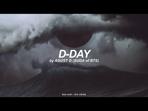 D-Day | Agust D / Suga (BTS - 방탄소년단) English Lyrics - YouTube