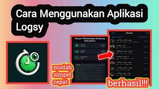 How to Use the Logsy App screenshot 3