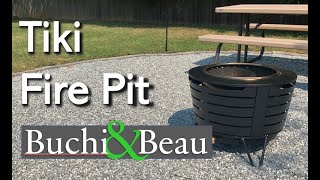 Tiki Low Smoke Fire Pit  Unboxing and Review