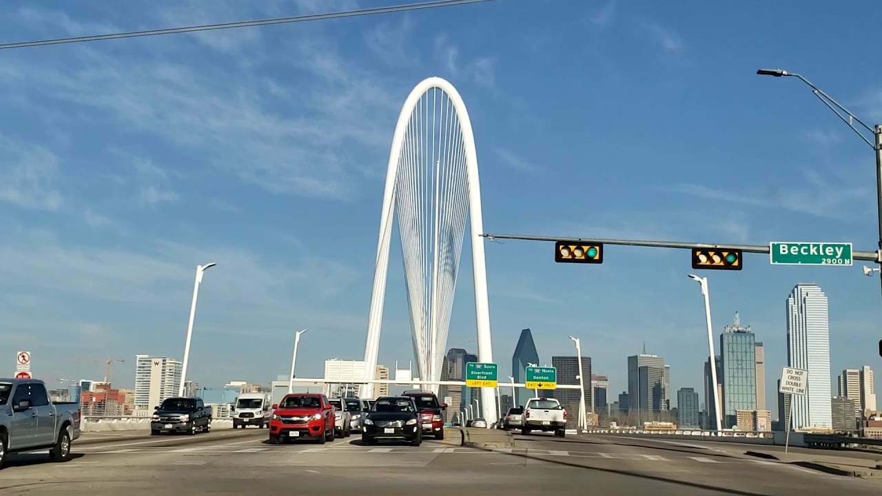 Royalty Free_Dallas Downtown & Bridge YouTube