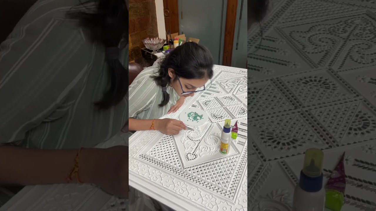 Day10 Of Making Lippan Art Painting | Life of a small business owner 👩🏻‍🎨🌷✨| Home Decor | Mural