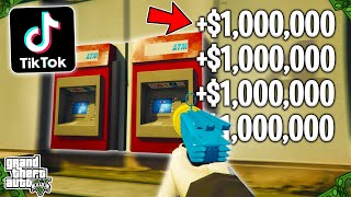 Testing Viral TikTok GTA 5 Online Money Glitches! (Part 18)