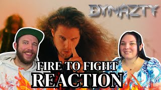 INSANE RANGE AND POWER | DYNAZTY - Fire to Fight | FIRST TIME Reaction