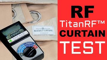 Testing Mission Darkness TitanRF™ Radiation Curtains