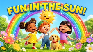 Fun in the Sun with Mia, Leo &amp; Friends ☀️ | Nursery Rhymes &amp; Kids Songs