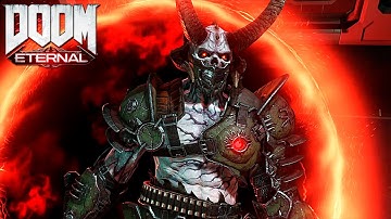 DOOM Eternal - Full Gameplay Walkthrough Part 6 - Marauder Boss Fight (PS4 Pro, No Commentary)