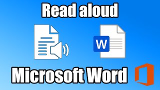 How to Read Aloud in Micrsoft Word 2019 by R4GE VipeRzZ 58 views 3 months ago 1 minute, 50 seconds