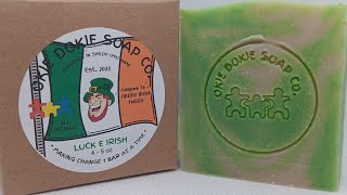 Okie Dokie Soap Co. “Luck E Irish” Review +more!