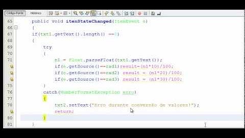 Java - Botões radio group