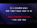 You're Beautiful Karaoke HD In the style of James Blunt
