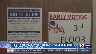 Early voting now open for West Virginia residents