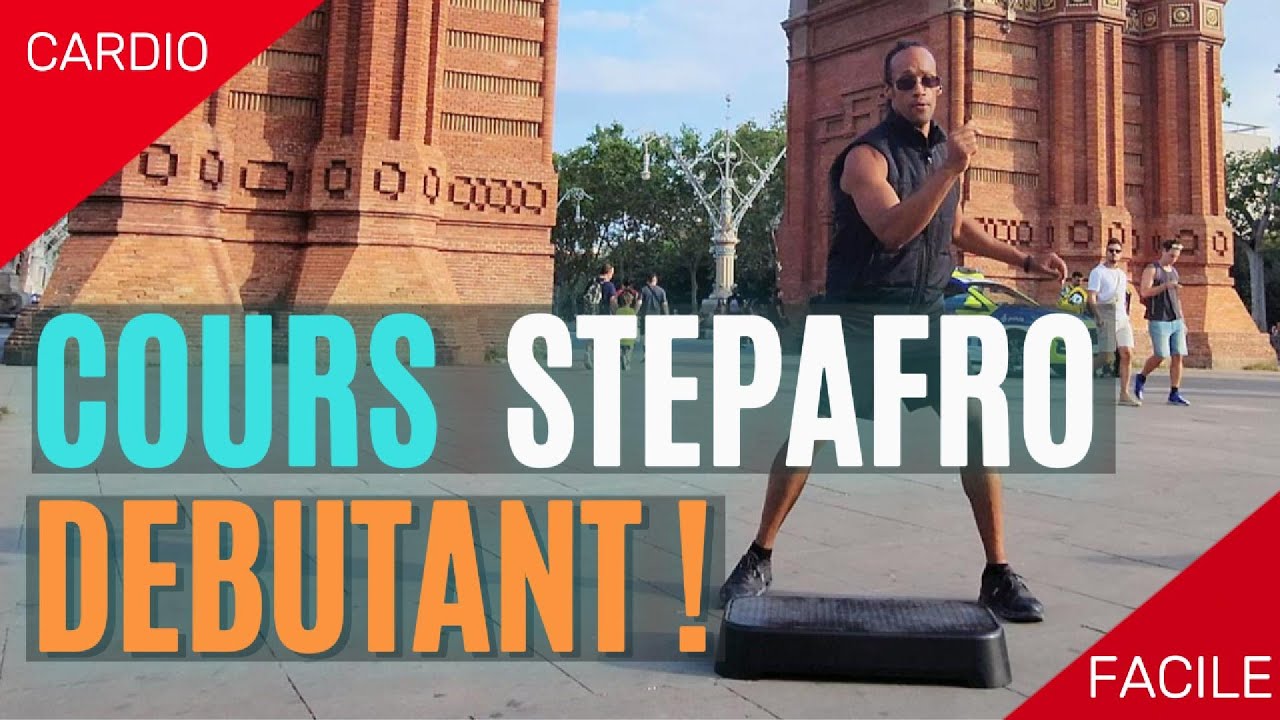 StepAfro Fitness débutant 💃 | Music Afro | Pas de base + cardio danse en Step (Barcelone)