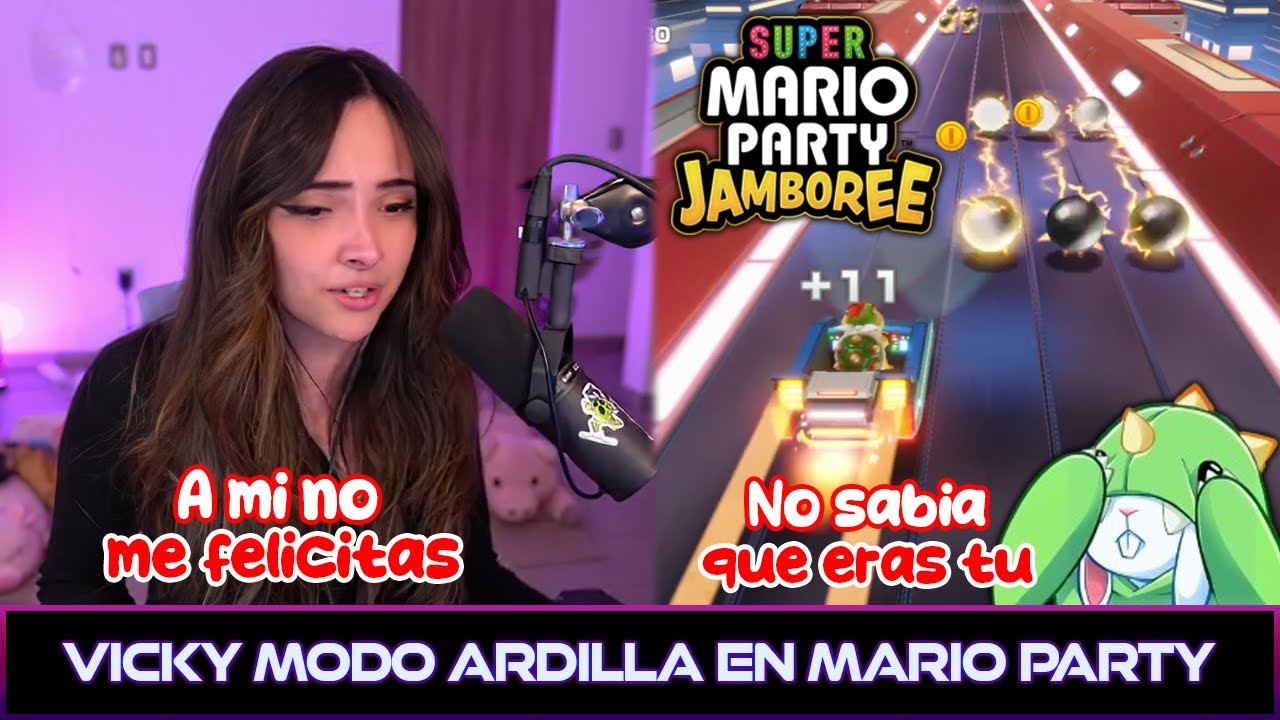 VICKY ENTRA EN MODO ARDILLA Y CONTER PAGA LAS CONSECUENCIAS #vickypalami #twitch
