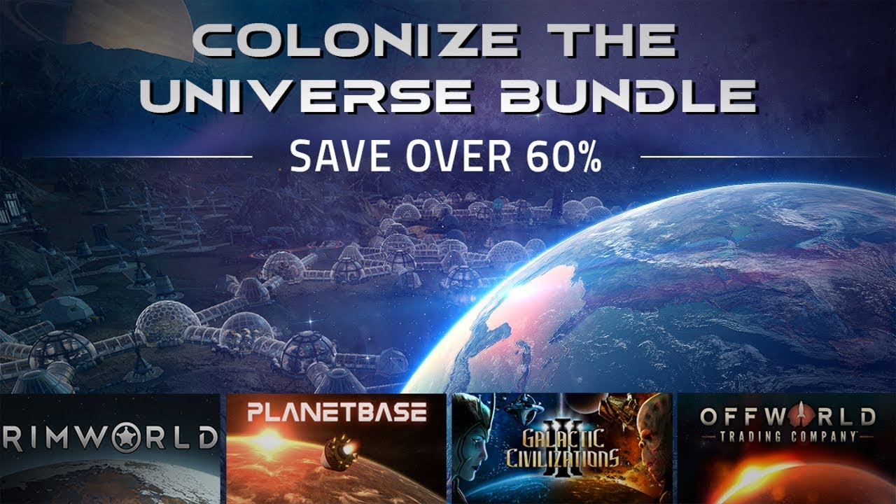 Colonize the Universe Bundle - Contribute to the channel while getting games for cheap!