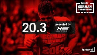 20.3 | CrossFit German Throwdown 2020 Online Qualifier