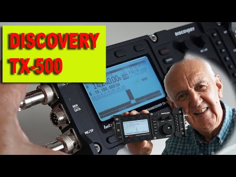 DISCOVERY TX-500 Arrives in UK. HF-6m 10W Transceiver