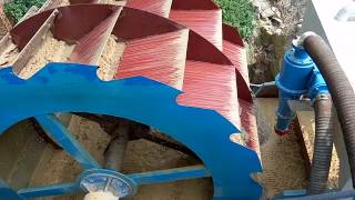 LZZG Best Quality XSD Wheel Sand Washer / Sand Washing Machine for Sale