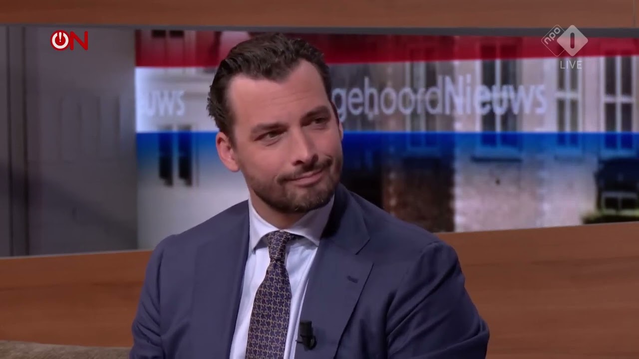 The Mainstream Media Completely Ignores Us' - Thierry Baudet | FVD | ON #fyp #viralvideo #politics