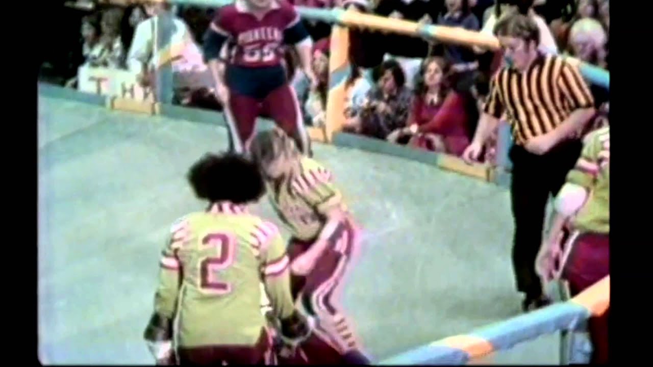 (1973) Roller Derby Pioneers vs Renegdes 2nd Half YouTube