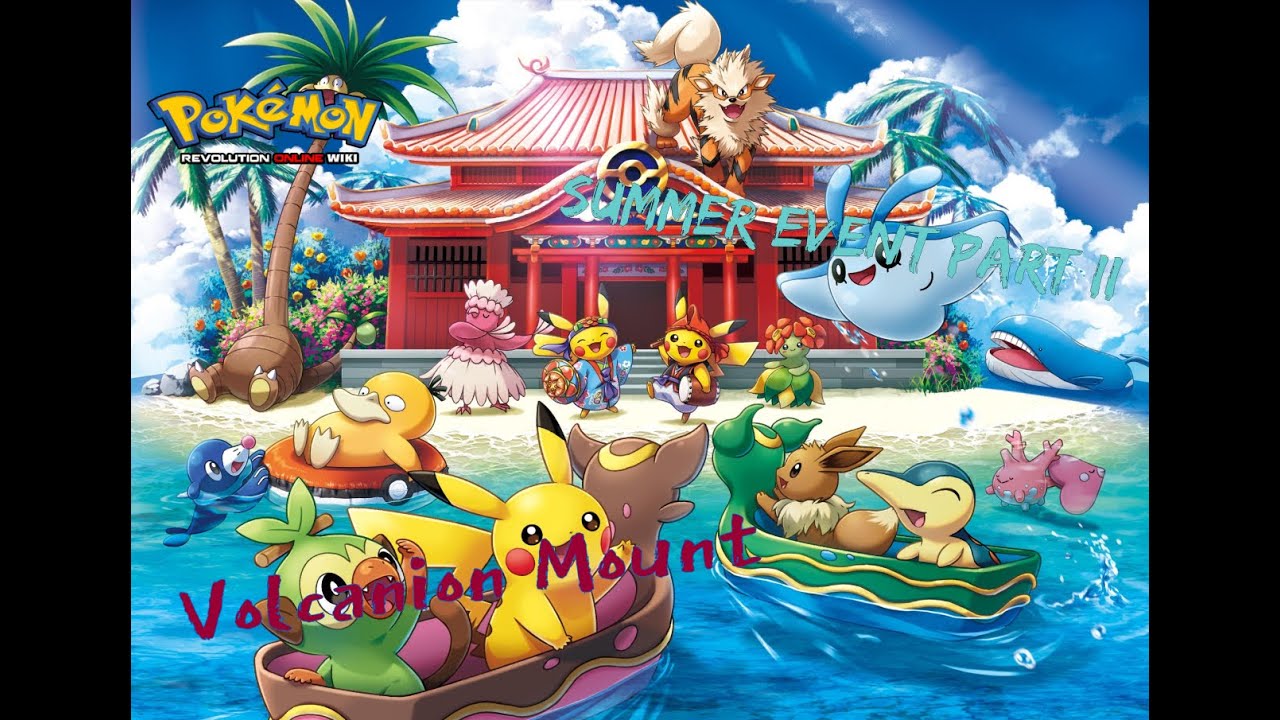 Pokemon Revolution Online [PRO] Summer Event 2024 P.2 | Cách nhận thú cưỡi Volcanion  | Blue L.A