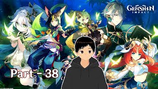 Genshin Impact PART- 38 (Archon Quest) | Ch-III Act III: Dreams, Emptiness, Deception  (Hindi) Live