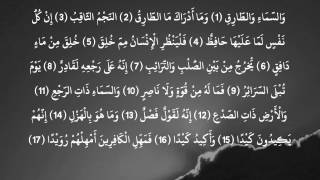 سورة الطارق ابو بكر الشاطري HD