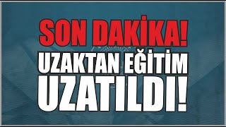 Son Daki̇ka Meb Okullarla İlgi̇li̇ Yeni̇ Karar Alindi Uzaktan Eği̇ti̇m Tari̇hi̇ Uzatildi