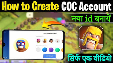 How to Create new Clash of clans Account io 2025 | Make a New COC Supercell id in 2025
