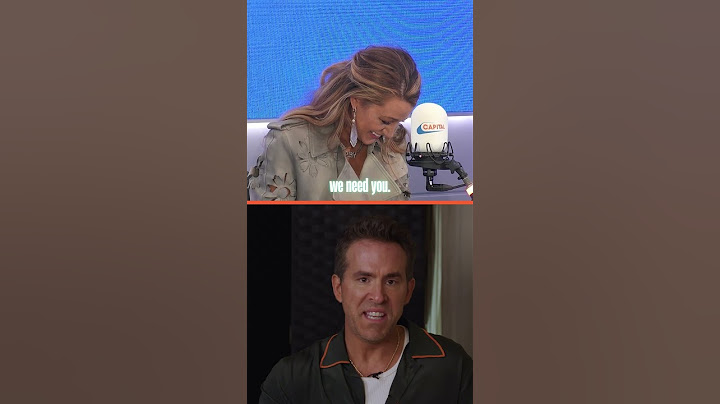 Blake Lively gets emotional reacting to Ryan Reynolds' surprise | Capital