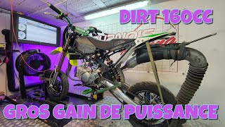 DIRTBIKE DRIFT 140 / 160cc gros gain !