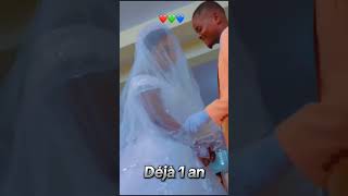 Jonaldson François et Dyaline Richelus François célébre leur anniversaire de mariage noces de coton.