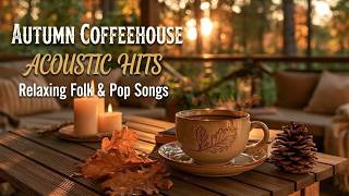 Autumn Acoustic Guitar & Cozy Fall Coffee Music ~ Soft Guitar Autumn Vibes For A Quiet Morning