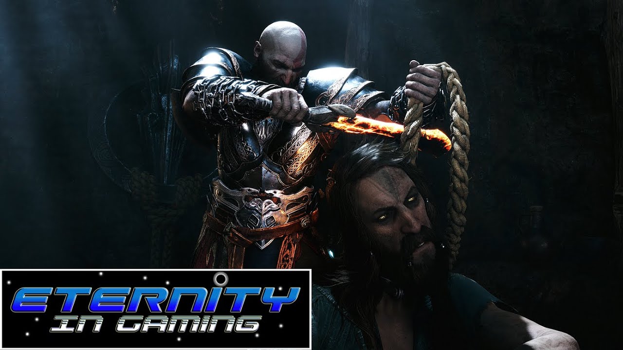 Search The Mines for Tyr - God of War Ragnarok - Kratos and Atreus Find Tyr
